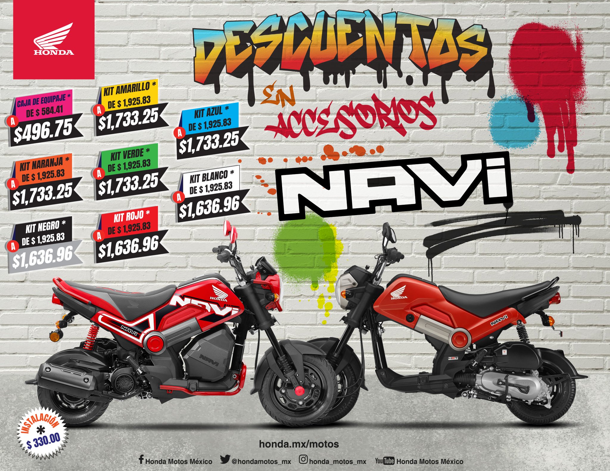 Bajo ola antes de Honda Motos México on Twitter: "Aprovecha los descuentos en accesorios y  personaliza tu #NAVI. 😎+ Información con tu distribuidor autorizado:  https://t.co/04JbDhso5Z #hondamotosmx https://t.co/kmjDwR86X1" / Twitter