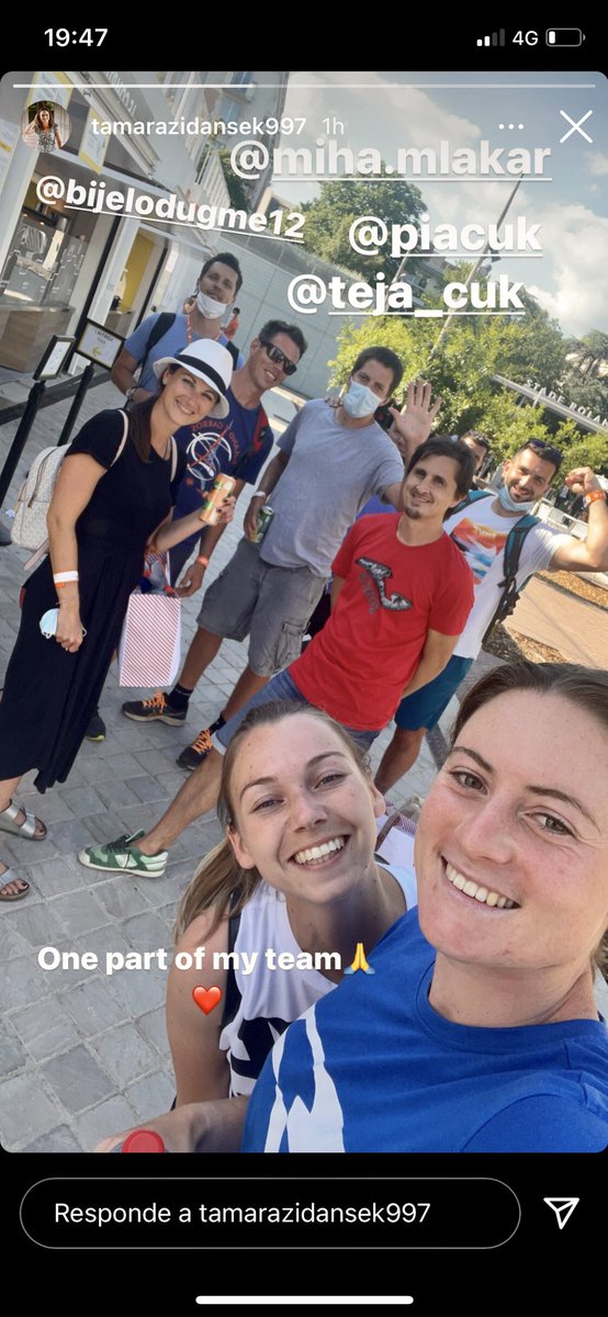 pzierof's tweet photo. “Everyday is a chapter for itself” Tamara Zidansek 🇸🇮 @JomaSport @WTA #Tour #... https://t.co/6wdBjnbUHA vía @YouTube Best luck for @Wimbledon @tamara_zidansek and @Alvarpanch 🇬🇧🌱🎾 @WTA_Espanol @RFETenis #ProfesorNacionalTenis #TamaraZidansek #Top50 #NMR #oneweekagotoday 📆 https://t.co/At43kpOKRn