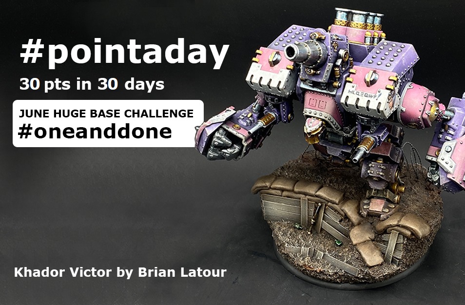 privateerpress's tweet photo. #P3painters prizes are going out for last month's #pointaday challenge. There is still time left to get your paint on this months challenge. #oneandone is all about those collasals. I want to see your progress in the comments below! https://t.co/7QMFFLbqUE