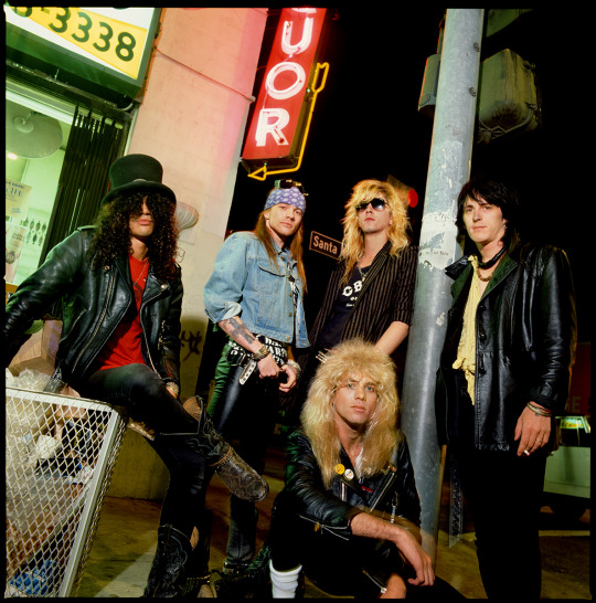 crockpics's tweet photo. Guns N Roses in Los Angeles, 1988. Photo by Timothy White. https://t.co/bpTECP544G