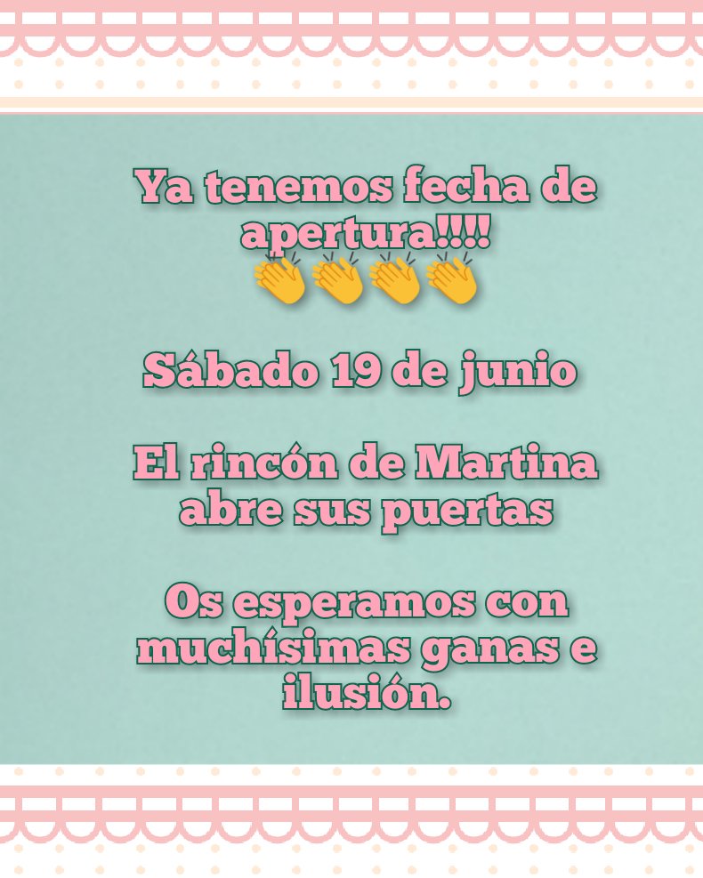 Con muchas ganas e ilusión