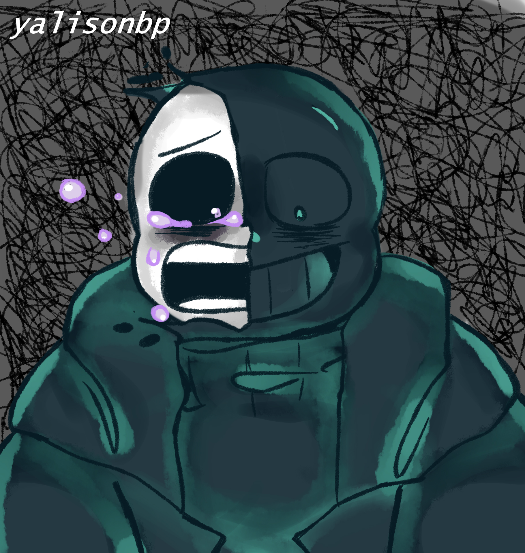 Nightmare Sans Fanart (Dreamtale)