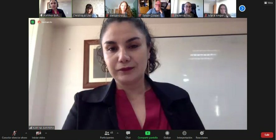 EcuadorMAE's tweet photo. Hoy se realizó el panel de avances de la iniciativa de @pnud “From Commitment to Action” (#FC2A). La Subsecretaria Karina Barrera participó representando a @AmbienteEC. El objetivo es ayudar a los países a acelerar la reducción de la deforestación por producción agropecuaria. https://t.co/IgMJqWbaMH