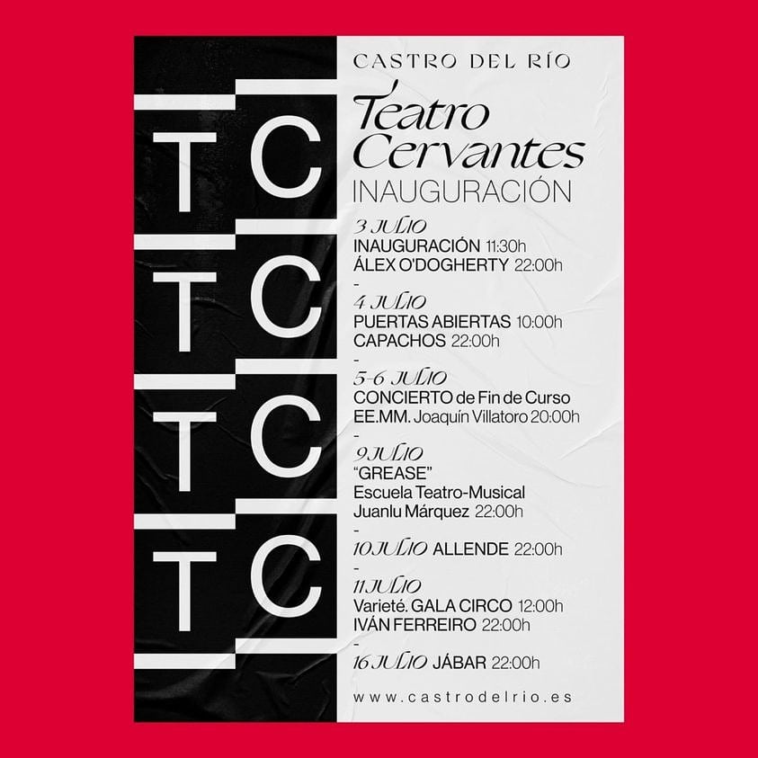 Volvemos a los escenarios con la inauguración del Teatro Cervantes de Castro del Río. El próximo 4 de julio a las 22 horas representaremos Gira al Mundo.
#grupocapachos 
#elviajero 
#GiraElMundo 
#decimoaniversario 
#montilla
#TeatroCervantes 
#castrodelrio