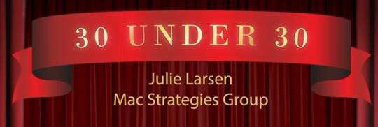 Incredibly proud to have our very own Julie Larsen named to this year’s <a href="/PCC_Chicago/">Publicity Club of Chicago</a> 30 under 30 list! Well-deserved, Julie!!! #GoldenTrumpetAwards! 🎺 #ShineLikeGold