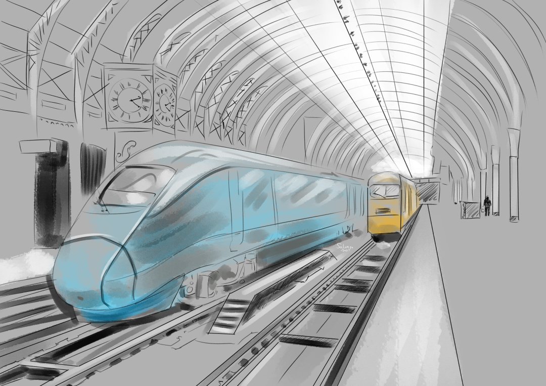 Macsnow's tweet photo. Dia 13. Estacion de tren

Os voy a marear con los dias pero bueno

#digitalpainting #digitalart #drawingoftheday #drawingimprovement #drawingchallenge #Backjune #backgroundschallenge #backgroundsart #clipstudiopaint #sketchdaily
https://t.co/bi62vAsSLm https://t.co/X2Sx2VDABY