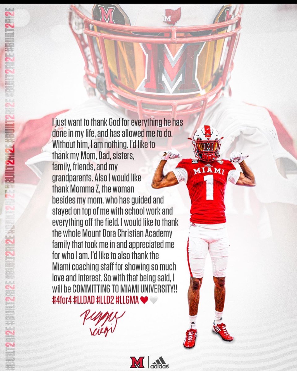 Therealreggie11's tweet photo. COMMITTED ❤️🤍! @IWMiamiFootball @Martin_Miami_HC #LLDAD #LLGMA #LLD2 💞 https://t.co/Lot6Gwz1ex
