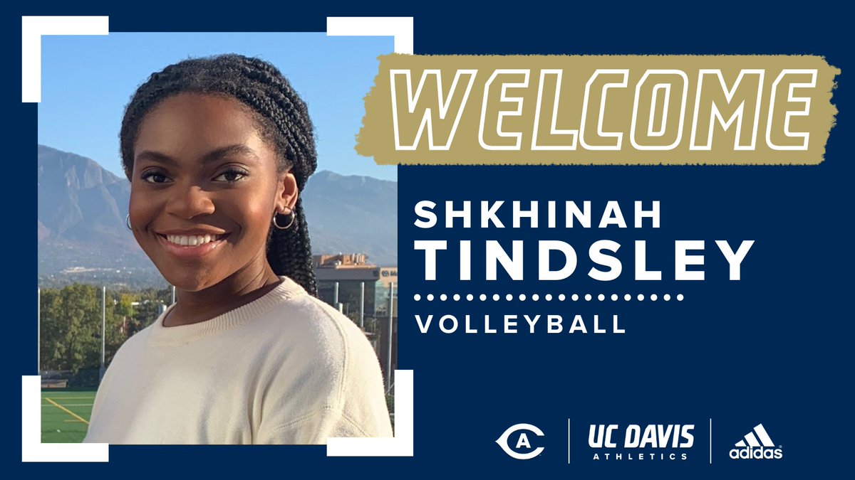 Our incoming class grew by one today as middle blocker Shkhinah Tindsley returns to her California roots and joins our Aggie family after transferring from Utah... #GoAgs <a href="/BigWestWVB/">Big West Volleyball</a> <a href="/BigWestSports/">The Big West</a> 
📰: ucdavisaggies.com/news/2021/6/17…