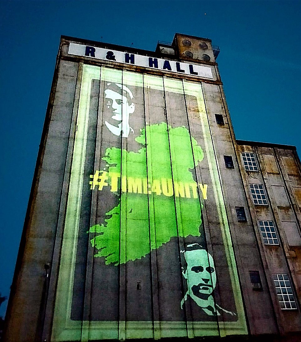 _gracemcdermott's tweet image. The writings on the wall in Cork tonight #Timeforunity
