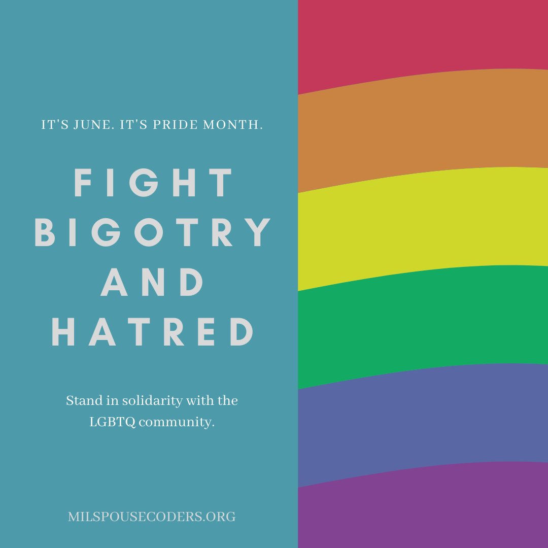 Happy Pride Month! #PrideMonth