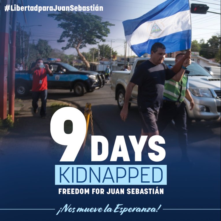 Jschamorrog's tweet image. Please share this message
#FreeJuanSebastian