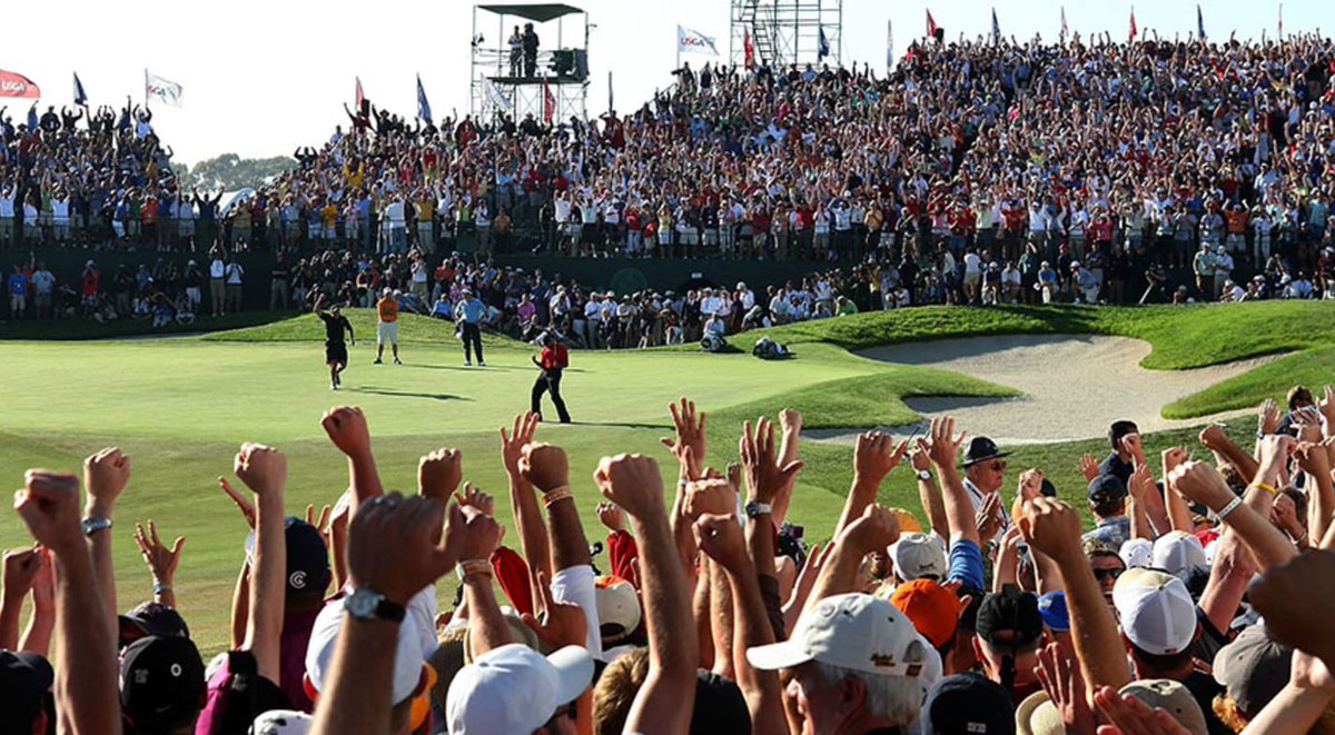 Who can remember that putt?  Is there a better finishing hole at a Major Championship course? #USOpengolf #bestgolfcourse