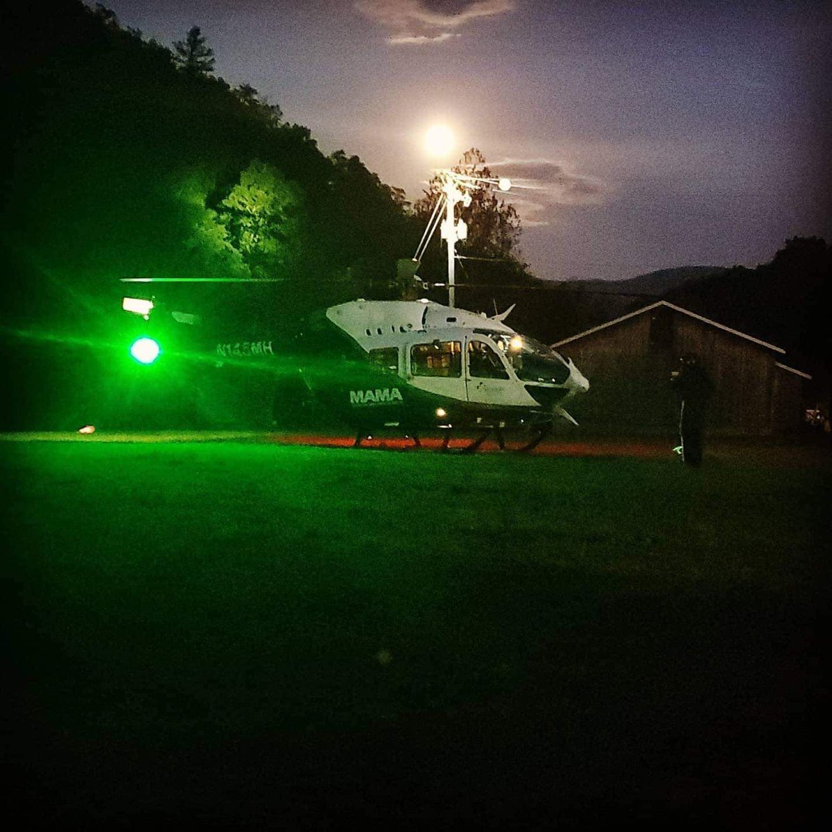 MAMA the nation's first civilian HEMS program certified to use NVG to make night flights safer. Industry leaders because doing the right thing is always the right thing.