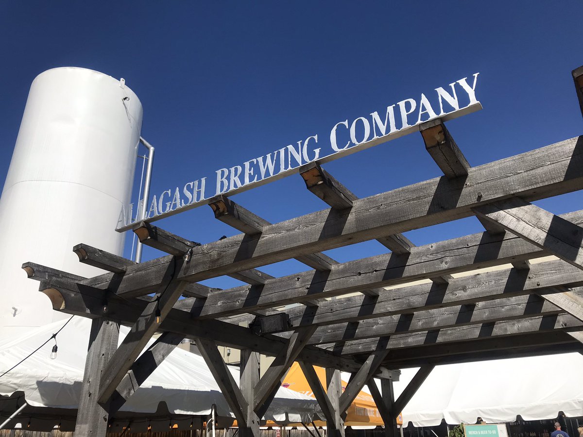 acherry13's tweet photo. .@AllagashBrewing is always a must stop when in #Maine. #mainevaca #allagash #craftbeer https://t.co/guIr6Ug7b9