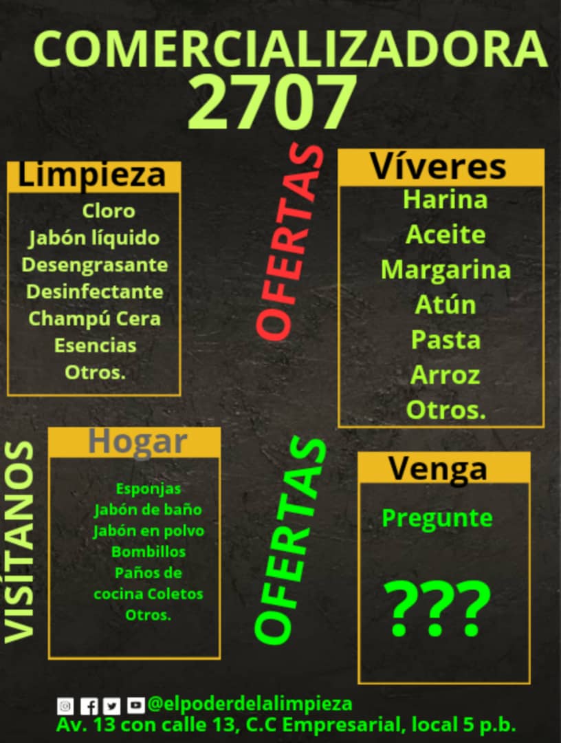 Elpoderdelalim's tweet image. Ven te esperamos, aprovecha nuestras ofertas.