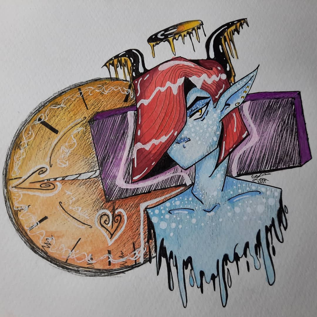 eve_zena's tweet photo. Watercolors my love my life xD! ♡
———————————————————
#watercolor #watercolorart #watercolorpainting #traditionalart #art #hobbyartist #originalartwork #originalart #warmcolors #coldcolors #melting #Time #pigmamicron #ricodesign #abstract
#elf https://t.co/3rMZiTAmOx