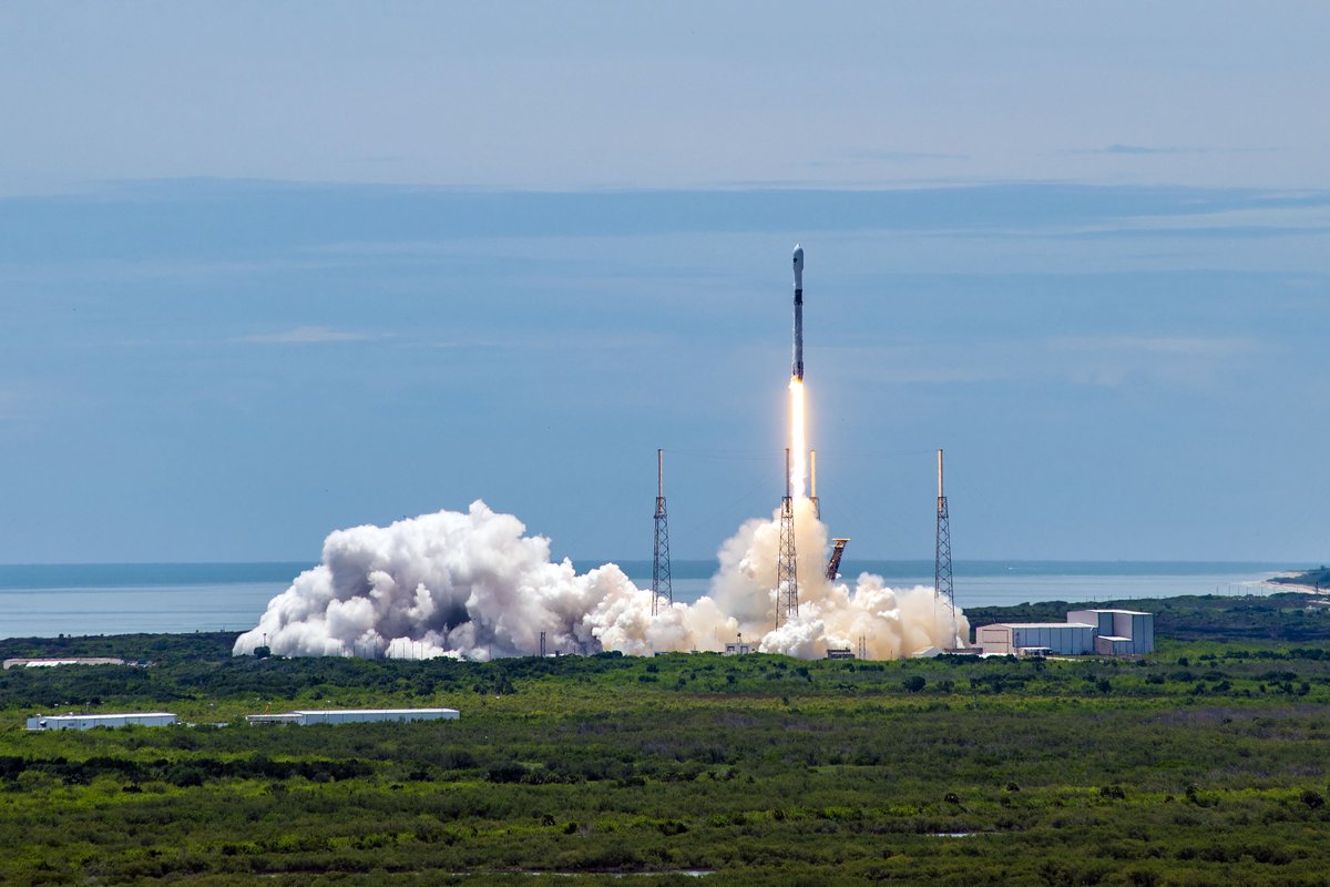 despegue falcon 9 gps iii sv05