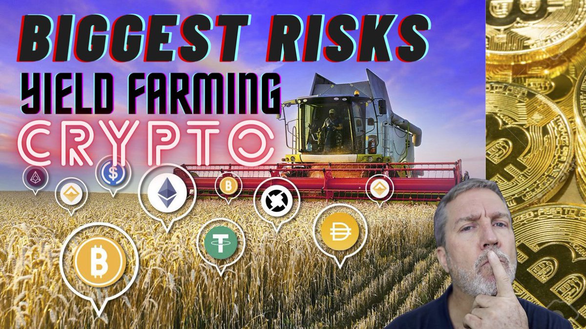 Biggest Risks to Staking Or Yield Farming your crypto-assets. Avoid these pitfalls in your #Crypto investing. Video Link:
youtu.be/CBXjAe0xFbE via <a href="/YouTube/">YouTube</a>