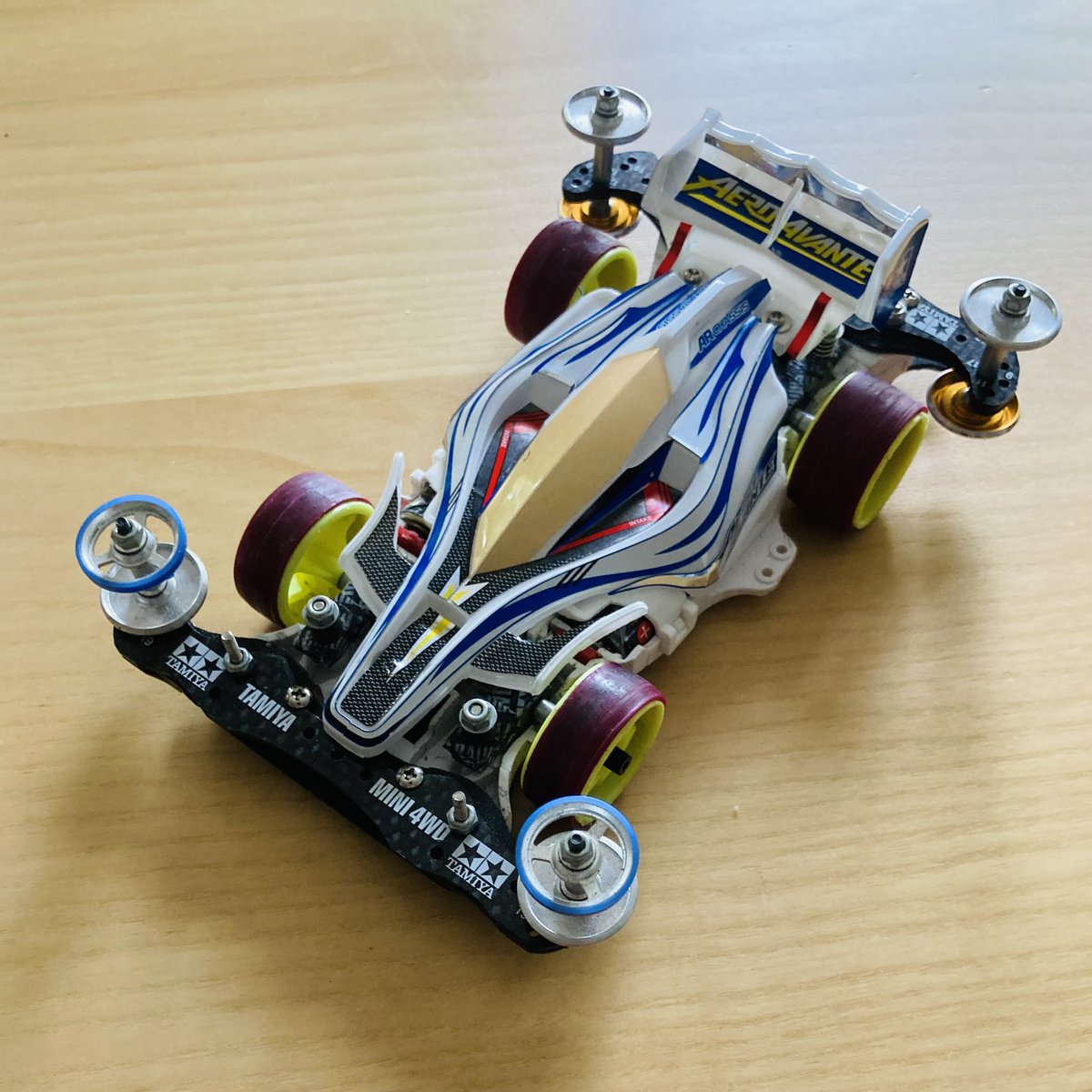 アバンテアズール 塗装 アバンテMk III アズール エヴァンゲリオン初 