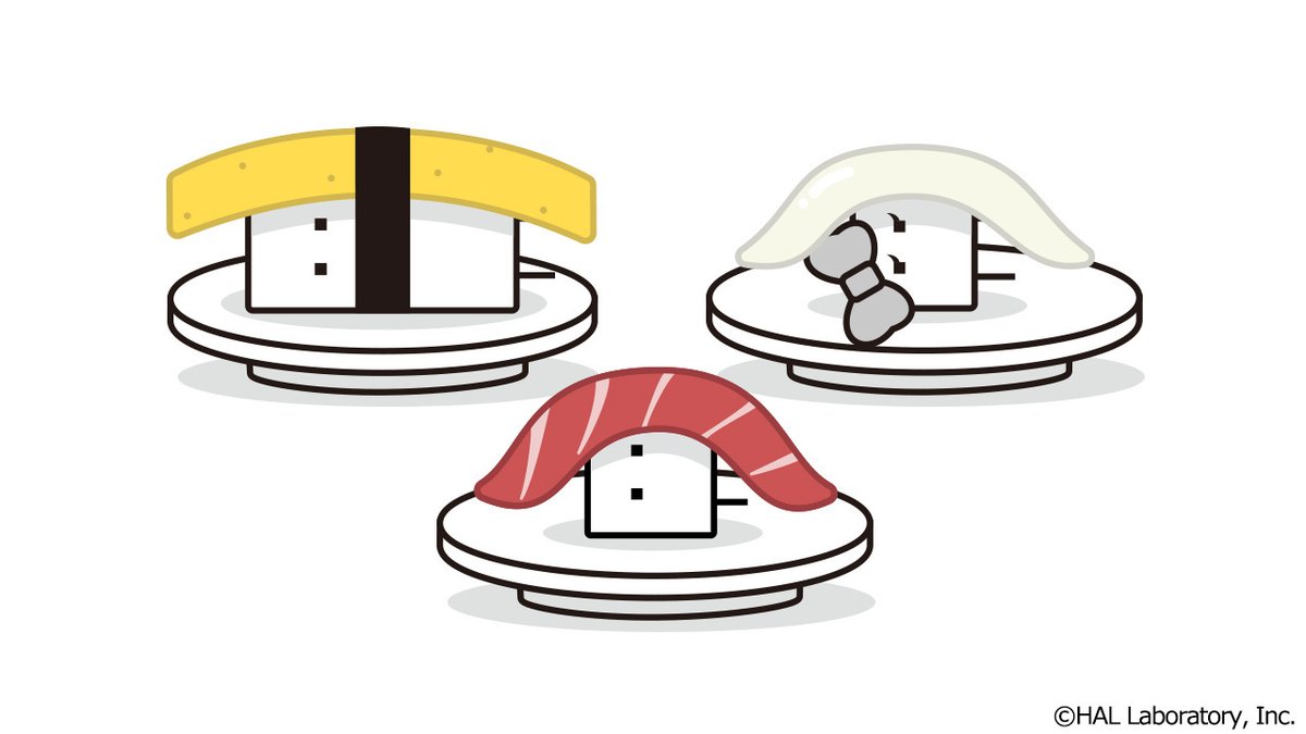「今日は「国際寿司の日」

#国際寿司の日 #internationalsushi」|【ハコボーイ！公式】キュービィの部屋！のイラスト