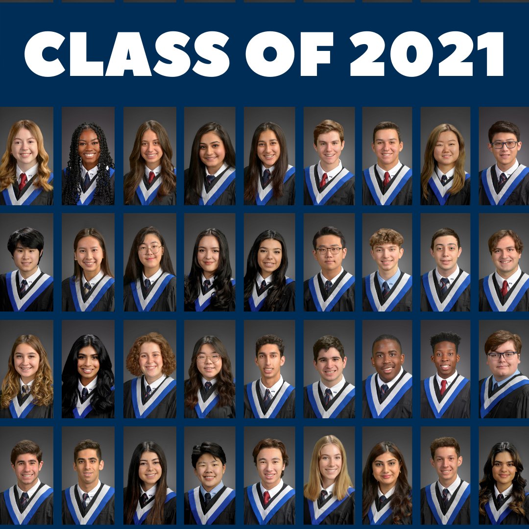 HTSRichmondHill's tweet photo. Congratulations to the Class of 2021 — an agile, flexible and resilient class. Welcome to the @HTSAlumni community, and good luck in all of your future endeavours! #Classof2021 #Graduation2020 #SeniorYear #HTSHawkPride https://t.co/TnHynOo30t