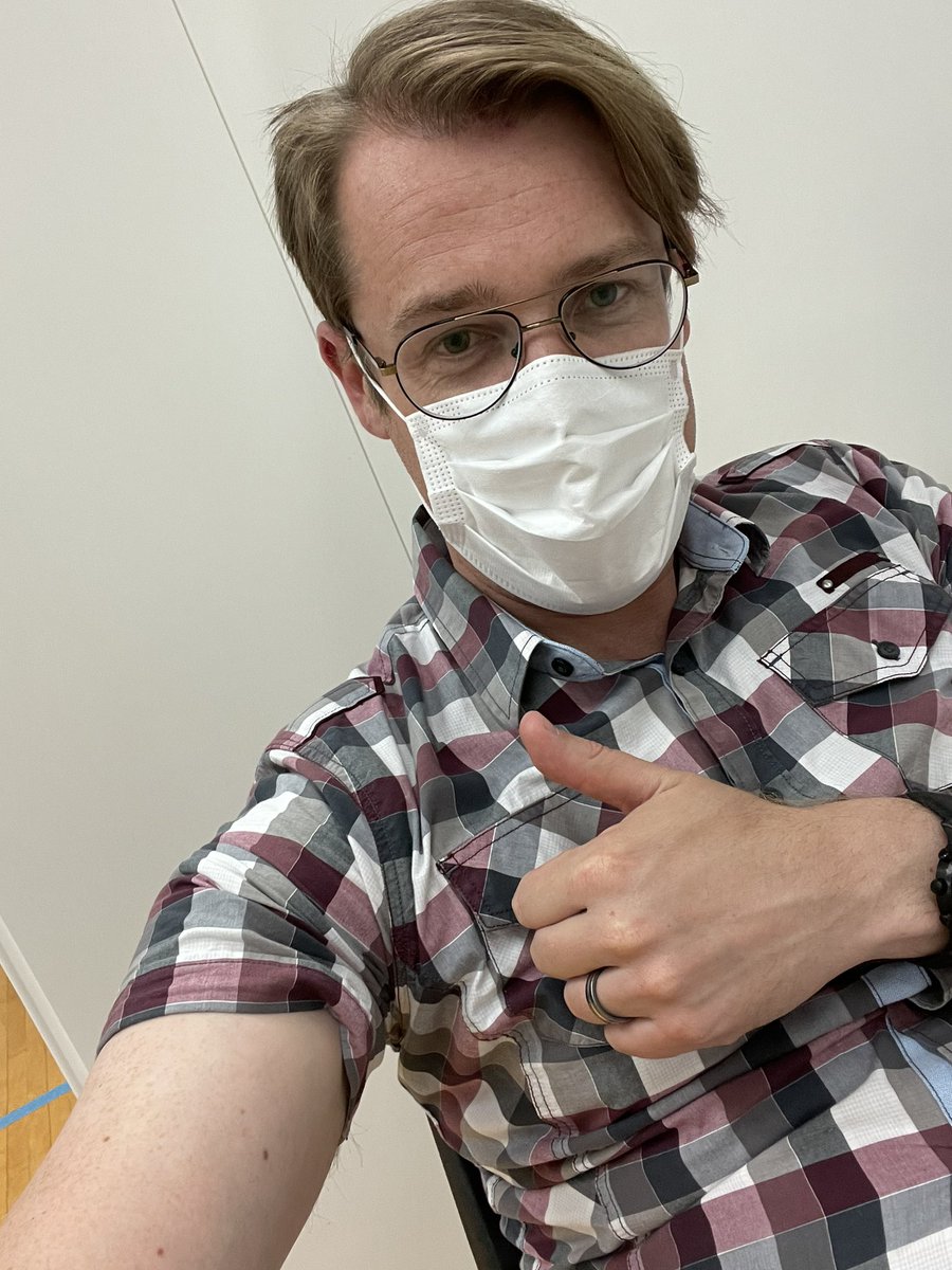 Just got my double dip! A heartfelt thank you and deep debt of gratitude to the hundreds of thousands of people involved in getting vaccines into arms. From the lab bench, all the way up to the mass immunization clinic, it literally took an army of dedicated individuals #thankyou