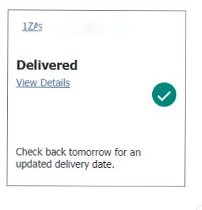 MollyWeasel's tweet image. How exactly does #ups  manage to list the SAME tracking number as "delivered," "on its way" "out for delivery" and "check back tomorrow for updated delivery"?? #upsfail #customerservicewasnohelp