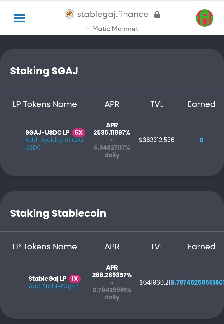 tokkou_kun's tweet photo. おはゾウ🐘ぱぉん
今朝から #Stablegaj( $SGAJ )の飼育日記を付けます🥺
SGAJ:0.52$
TVL:$1.00M
ステーブル象さん、Rugドクターは赤信号🤒
元祖象さん #Polygaj ( $GAJ )と同一開発者のプロジェクト💡
元象飼育員からしたら看過出来ず…
資金の出し入れ、収穫、売買、問題ありません👨🌾
#Polygon https://t.co/KuezPTni6W
