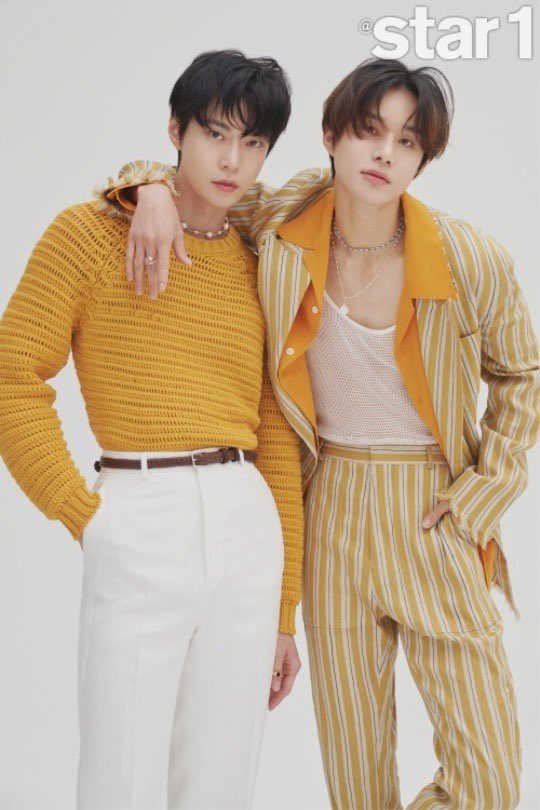 picsjungwoo's tweet photo. #Jungwoo and Doyoung for Star 1 Magazine July Issue https://t.co/Bkc9jylt5F