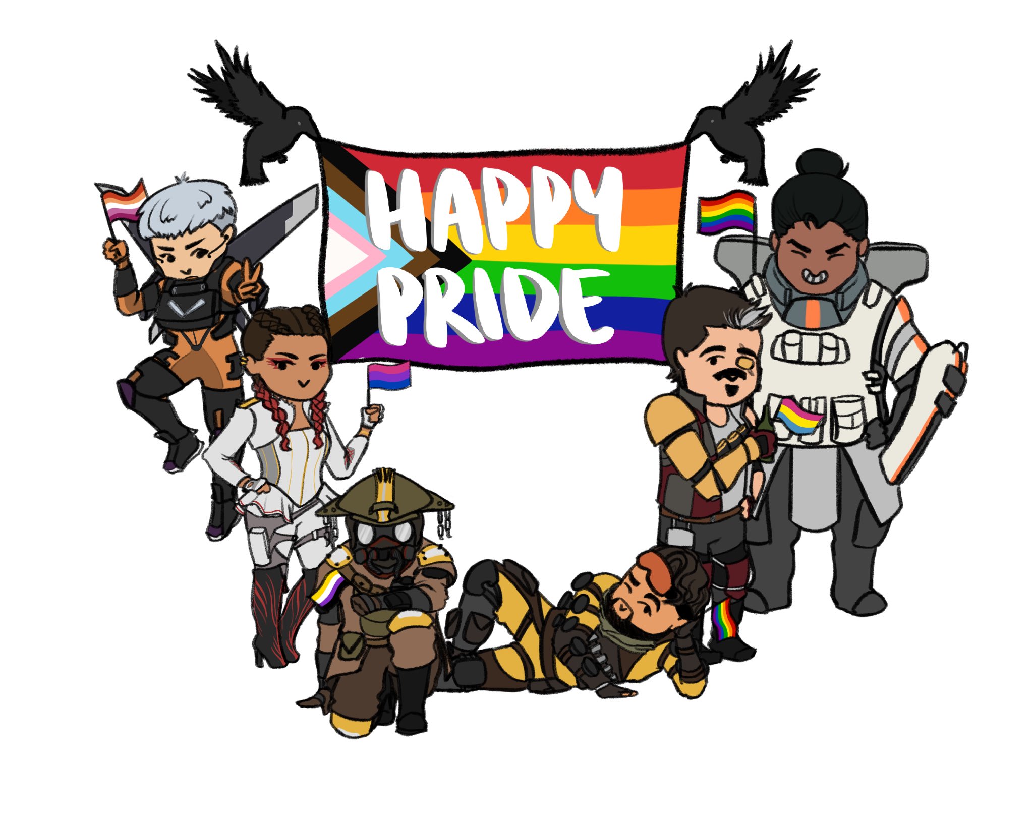 No game does pride like Apex Legends