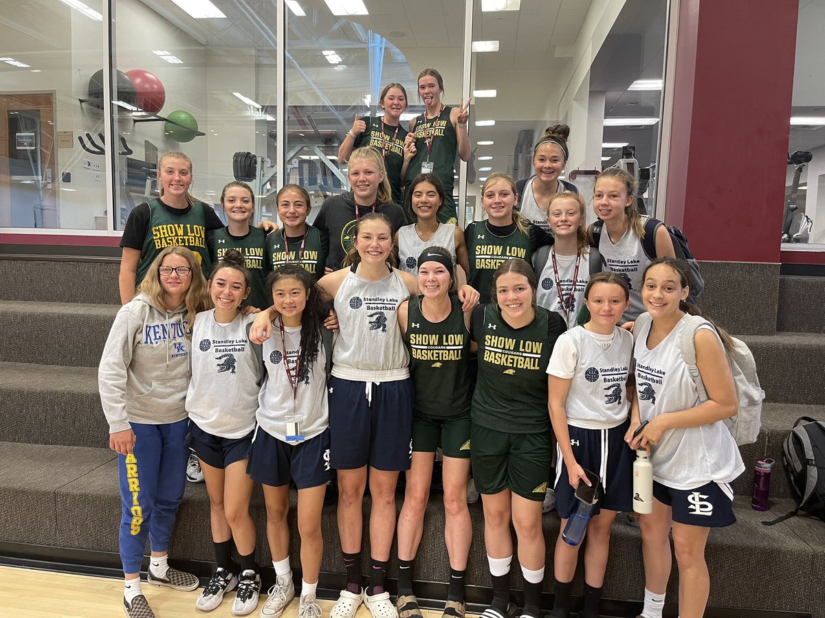 After a LONG four days at Mesa, our team camp concluded. Awesome experience playing some great competition from CO, AZ, UT and ID. Great to see some growth in our girls as well as making some friends along way. Coach Brogan and <a href="/SLHScougars/">Show Low High School</a>.
