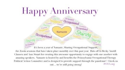 Pennsylvania Occupational Therapy Association (@pota4ot) on Twitter photo 