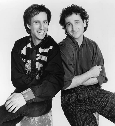Happy birthday to seen here with Bronson Pinchot in \"Perfect Strangers\" 