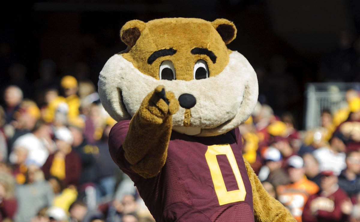 Happy #NationalMascotDay to our favorite guy, <a href="/GoldytheGopher/">Goldy the Gopher (official)</a> ! 〽️