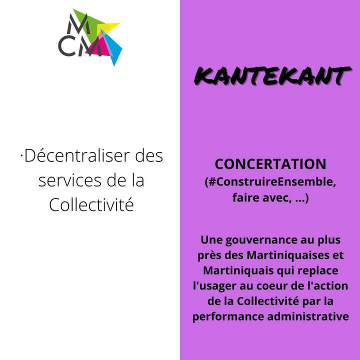 KANTEKANT, c'est GARANTIR des politiques publiques au service de notre population !
#kantekant c'est construire sans plus attendre la #Martinique de demain ✊✊✊
Le 20 Juin : VOTEZ et faites VOTER l'EQUIPE #michansmatinik avec Yan Monplaisir ! 
#VotezYanou #LeChabenDeManFinotte
