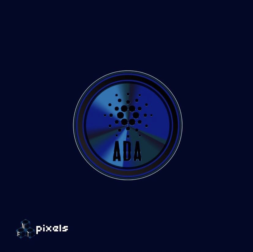 Cardano is a blockchain platform for changemakers, innovators, and visionaries, with the tools and technologies required to create possibilities for the many, as well as the few, and bring about positive global change.

#nft #nftpixels #nft #cryptopunk #nftart #nftcollector #ADA