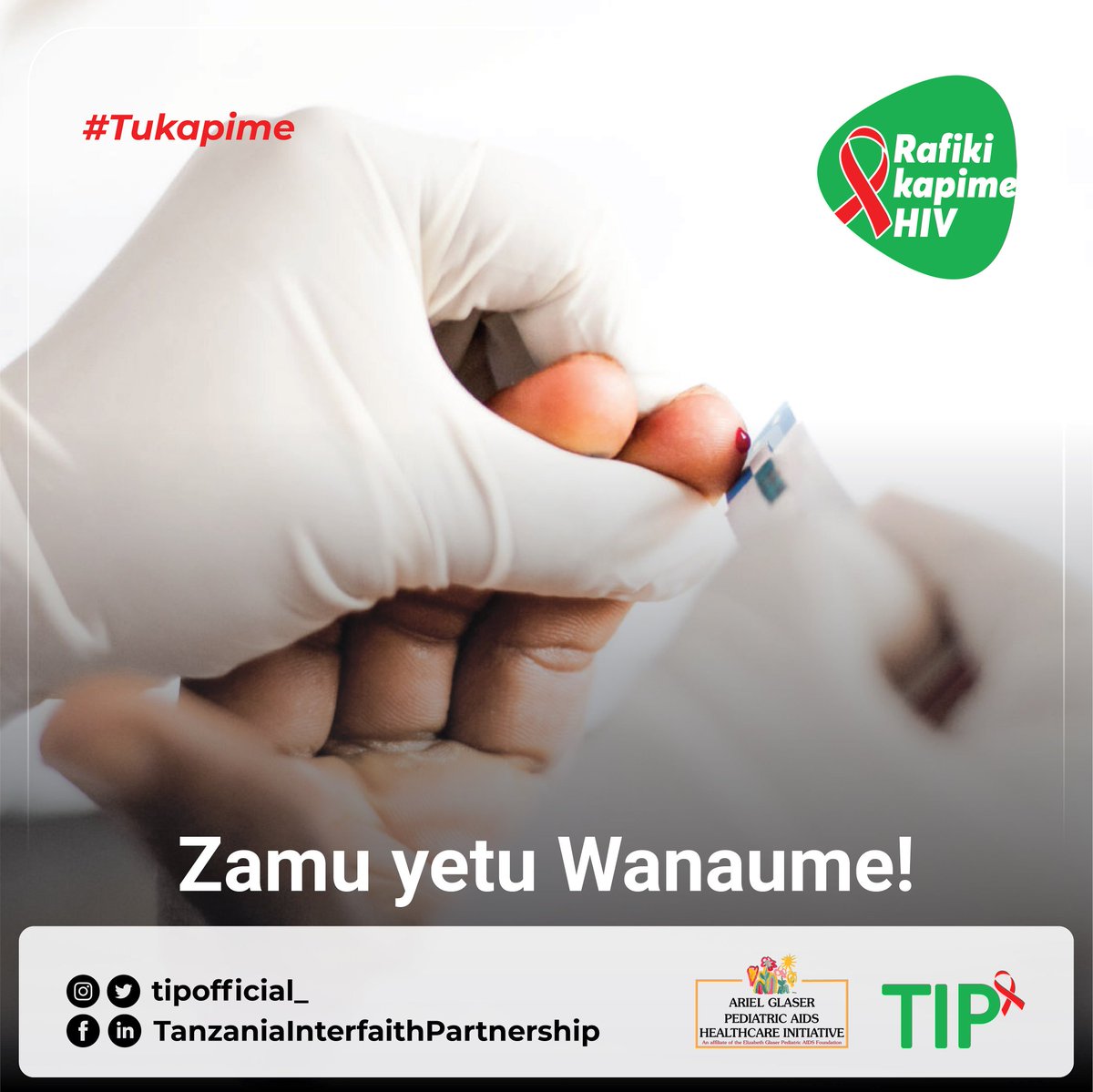 TIPOfficial__'s tweet photo. Hakika ni #ZamuYetuWanaume tukapime. Kundi la wanaume bado tupo nyuma kwenye kutambua hali ya afya zetu, ni wakati sasa kutembelea kituo cha Afya au kituo chochote ambacho huduma ya upimaji wa Virusi vya UKIMWI inatolewa.

Basi #RafikiKapimeHIV kuna faida nyingi kuliko hasara. https://t.co/IbuQNwc2Uk
