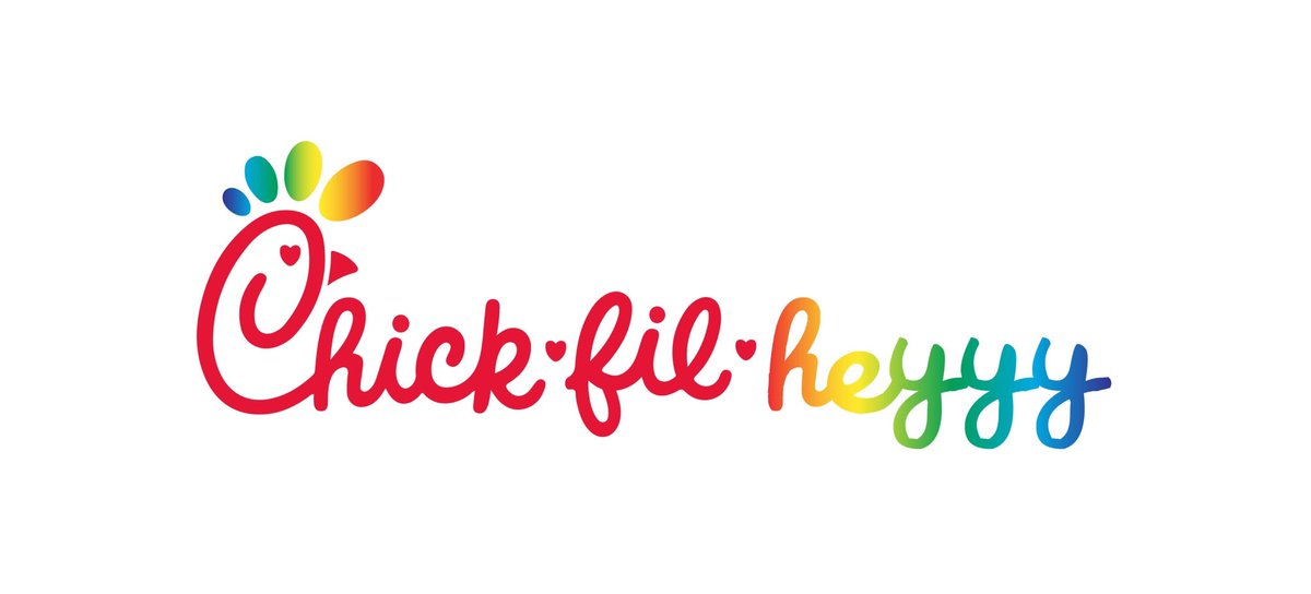 PrimalSun's tweet photo. Hey everyone! Did you hear about the new lgbt friendly chick-fil-a competitor? Open Sundays too! https://t.co/xcxmEO6qcP