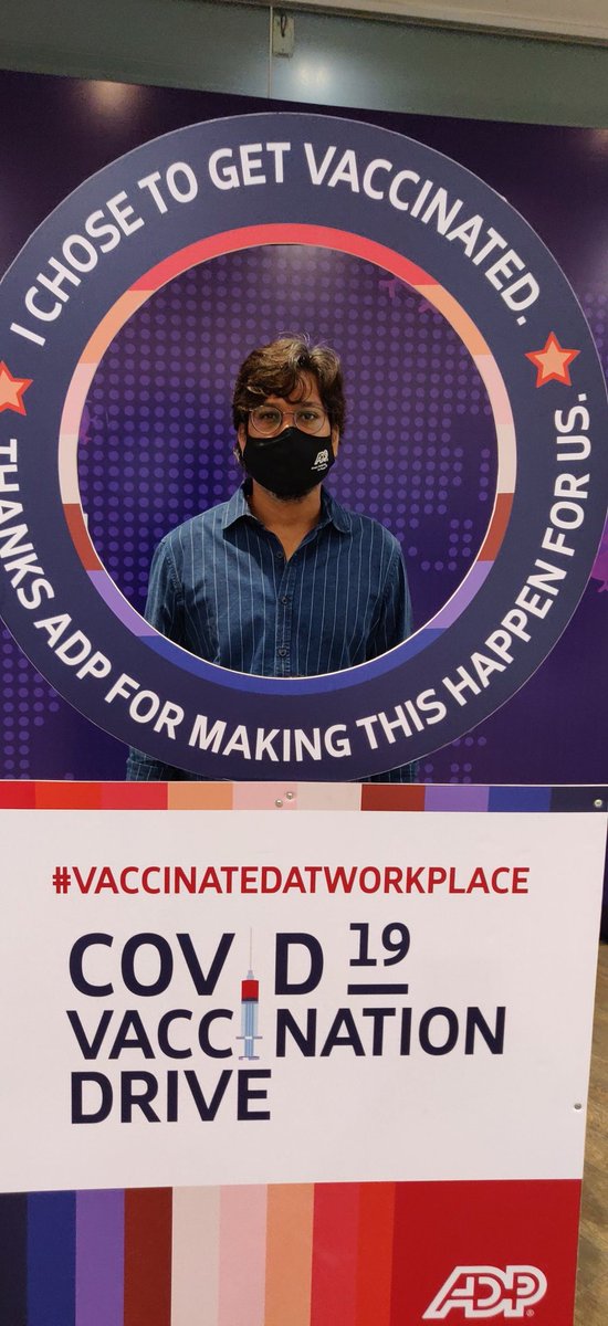 ashish_garwal's tweet photo. #vaccinatedatworkplace https://t.co/GACki63AQD