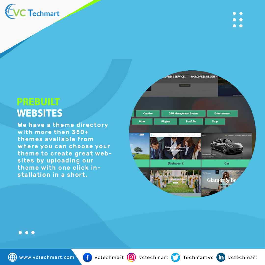TechmartVc's tweet image. Prebuilt Websites

#validcode #webDevelopment #ValidCodeDevelopment #WordPress #BlogWebsite #WordPressWebsite #Magento #PHP #androidapp #iosapp #seo #WordpressDevelopment 

vctechmart.com/wordPress-serv…