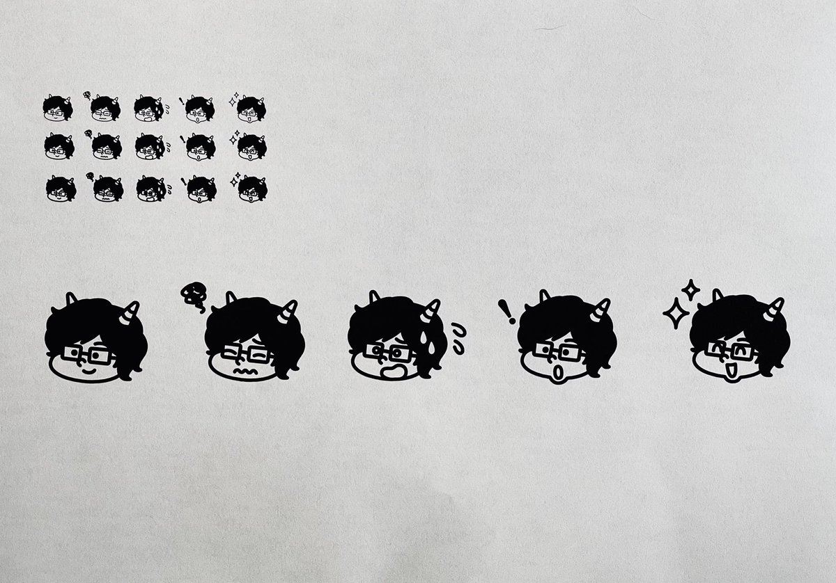 前田高志 鬼フィードバック Mdn から出版予定 On Twitter 鬼フィー本のイラストのラフがあがってきたー 前田鬼 かわいい ハンコとかlineスタンプ作りたい イラスト Hi Sa Ko 鬼フィードバック