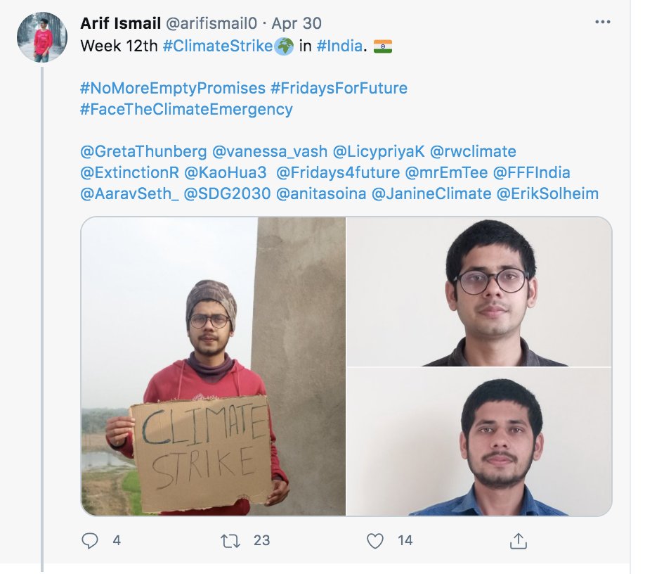Latest tweet today says Actor does strikes for 18th weeks. 1st should be February 11th.His first tweet here is at 25/04/2021. Account created in 2016. He knows about Twitter.1st ever poster and 2nd poster attached.Problem is that it should be week 11th not 12th at 2nd