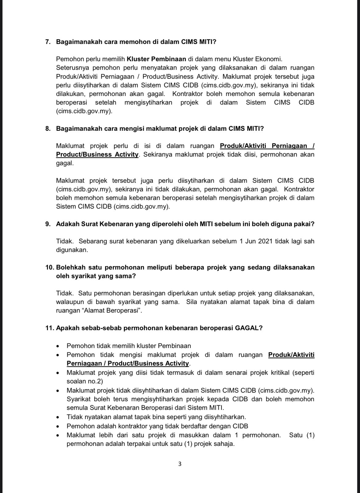 Cidb Malaysia On Twitter 1 2 Terkini 18 Jun 2021 Soalan Lazim Faq Berkaitan Perintah Kawalan Pergerakan Pkp Penuh Kementerian Kerja Raya Sektor Pembinaan Https T Co Ahjj9x3tdh Twitter