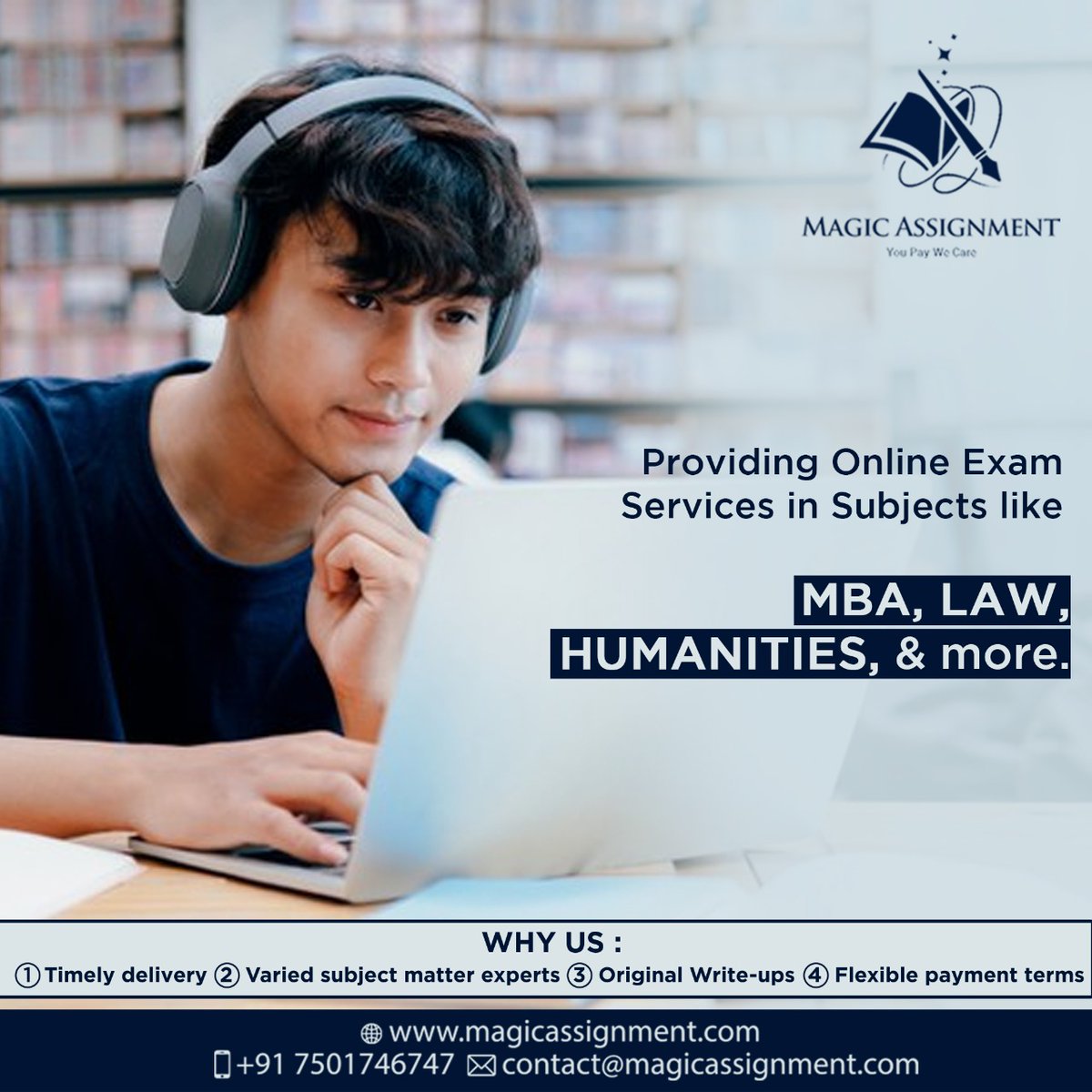 AssignmentMagic's tweet image. 👉Reliability, Credibility & Affordability are our fortes. 
Now, make use of our online examinations service with the help of our Experts and get a grade booster in return.
CONTACT US NOW📞
#expertsmatter #OnlineExams #magicassignment #academichelp