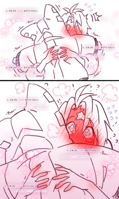 Uuu... Star exploded with embarrassment too, Uko is a master of surprises. But now she had a reason to ask about the most important things directly. Be careful with your answer. She's very nervous. ⁉️🙀😳💓💦🌸 https://t.co/hVLmkl9wQ9 