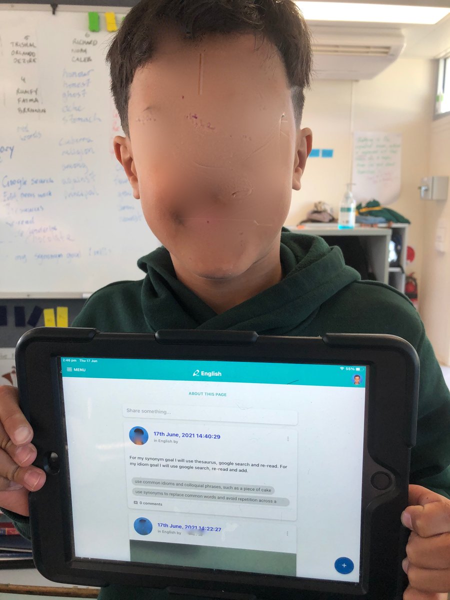 TamaraLPollock's tweet image. Those light bulb moments get me every time! Yr4 student at #BlairmountPublicSchool was so motivated by his new &amp;amp; self-allocated learning goals in Hero by @LincEdhero that he resubmitted a poem to ensure it included his new goal of synonyms #iSeeLearning @AusSchoolsPlus