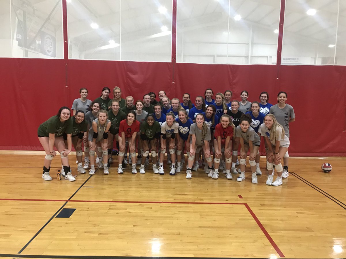 Big thanks to ⁦<a href="/AlphaPerformVB/">Alpha Performance Volleyball</a>⁩ 14 Navy and ⁦<a href="/ElevationVBC/">Elevation</a>⁩ 15 Elias for coming to hang out with us Tuesday! Best of luck to both teams in Orlando! #WeAreNKJV