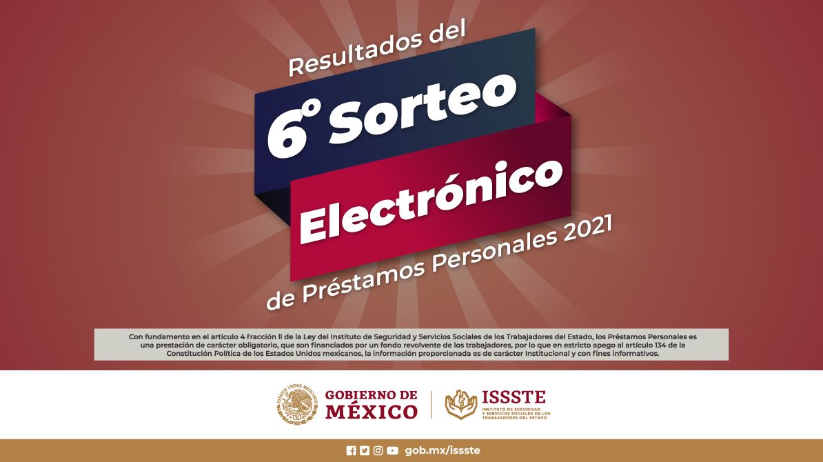 PrestamoIssste's tweet image. ⚠️ Atención ⚠️
¡Ya están aquí los resultados del 6° Sorteo de #PréstamosPersonales!
Conócelos entrando al link:
🔗 buff.ly/2SI9ZPN
#ISSSTEContigo