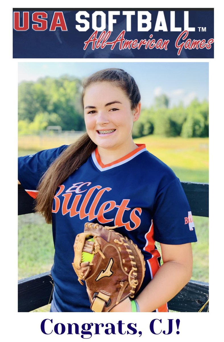 Congrats to our @CJ_Jones_10! She was selected to represent Alabama at USA All American Games in OKC this August. Huge honor. Proud of you, kid. <a href="/ExtraInningSB/">EXTRA INNING SOFTBALL</a> <a href="/FastPitchNet/">Fastpitch Network</a> @FloSoftball