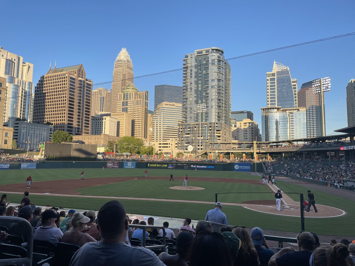 LetsCatapultCEO's tweet photo. Perfect evening for @KnightsBaseball in CLT! https://t.co/4M1AZ4AN0T